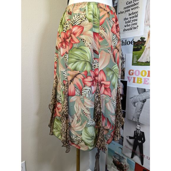 Silk Vintage y2k Skirt - Picture 5 of 7